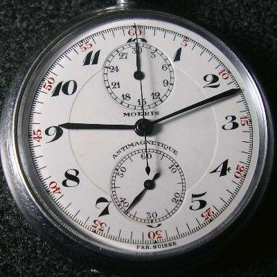 モーリス・クロノグラフ、アンティーク懐中時計 : 古時計の館 - 通販