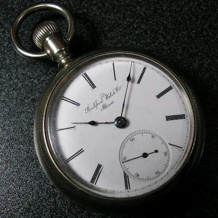 アンティーク ROCKFORD 懐中時計 SILVERRODE シリアル-340526 ロック