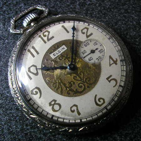 ELGIN アンティーク手巻き懐中時計 : 古時計の館 - 通販 - Yahoo
