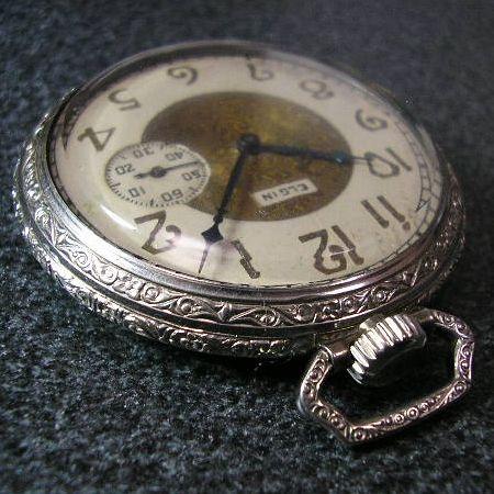 ELGIN アンティーク手巻き懐中時計 : 古時計の館 - 通販 - Yahoo