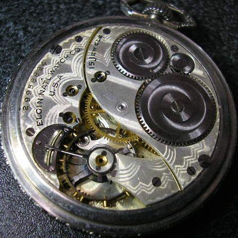 ELGIN アンティーク手巻き懐中時計 : 古時計の館 - 通販 - Yahoo