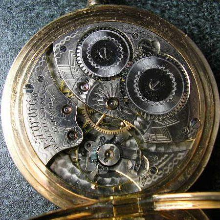 WALTHAM ウォルサム彫金入りハンターケース、手巻きアンティーク WALTHAM ウォルサム彫金入りハンターケース、手巻きアンティーク