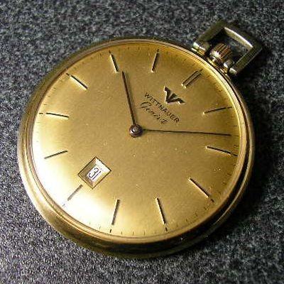 Wittner（ウィットナー） WITTNAUER手巻き懐中時計 : 古時計の館