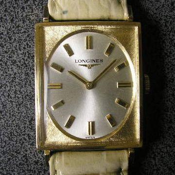 LONGINES（ロンジン） アンティーク手巻き腕時計・スクエア : 古時計の
