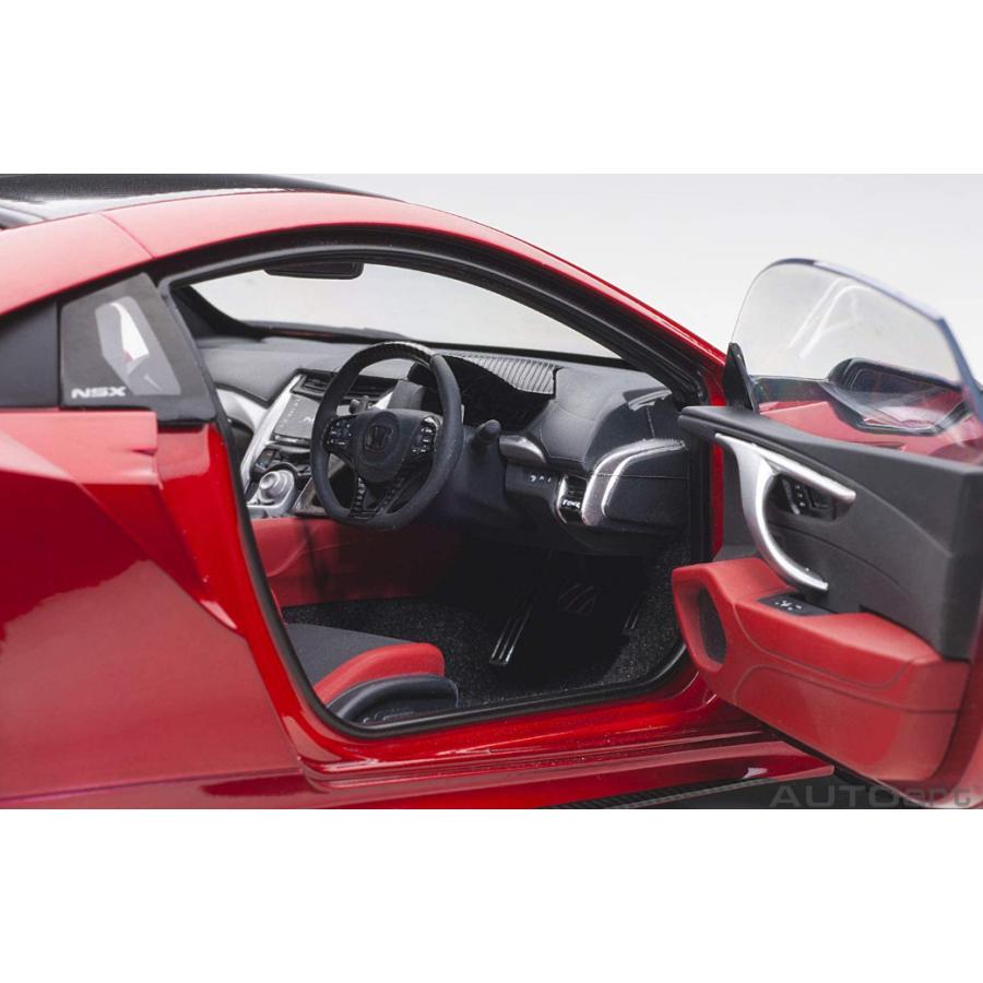 1/18オートアートホンダNSX NC1パールレッド　美品 レビュー】オートアート製 1/18 ホンダ NSX(NC1)【ミニカー】