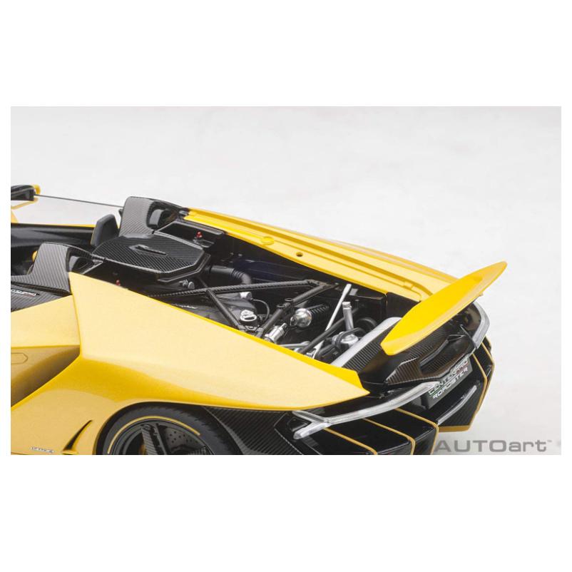 AUTOart 1/18 ランボルギーニ チェンテナリオ ロードスター パール・イエロー 完成品 79117｜furugakitoolstore｜04