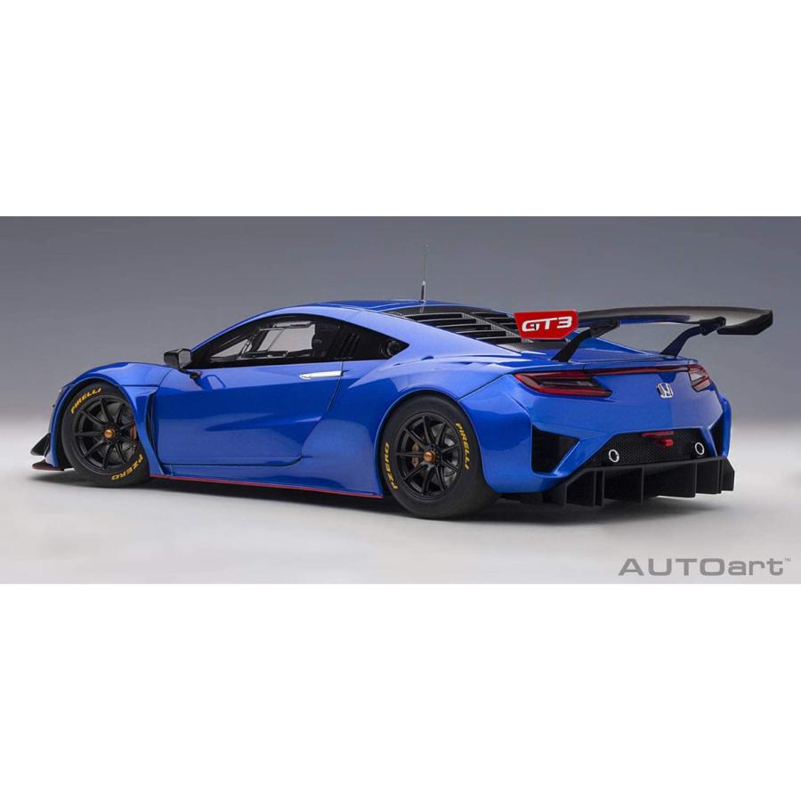 オートアート AUTOart 1/18 ホンダ NSX GT3 2018 ハイパー・ブルー