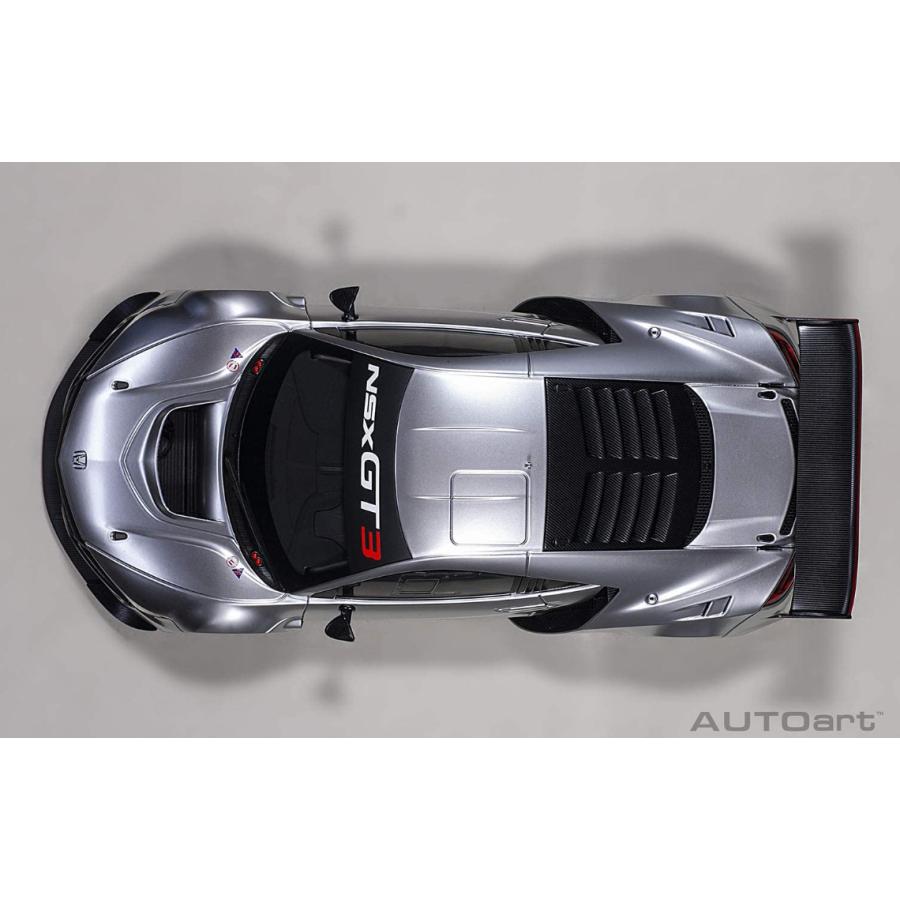 オートアート AUTOart 1/18 ホンダ NSX GT3 2018 ハイパー・シルバー