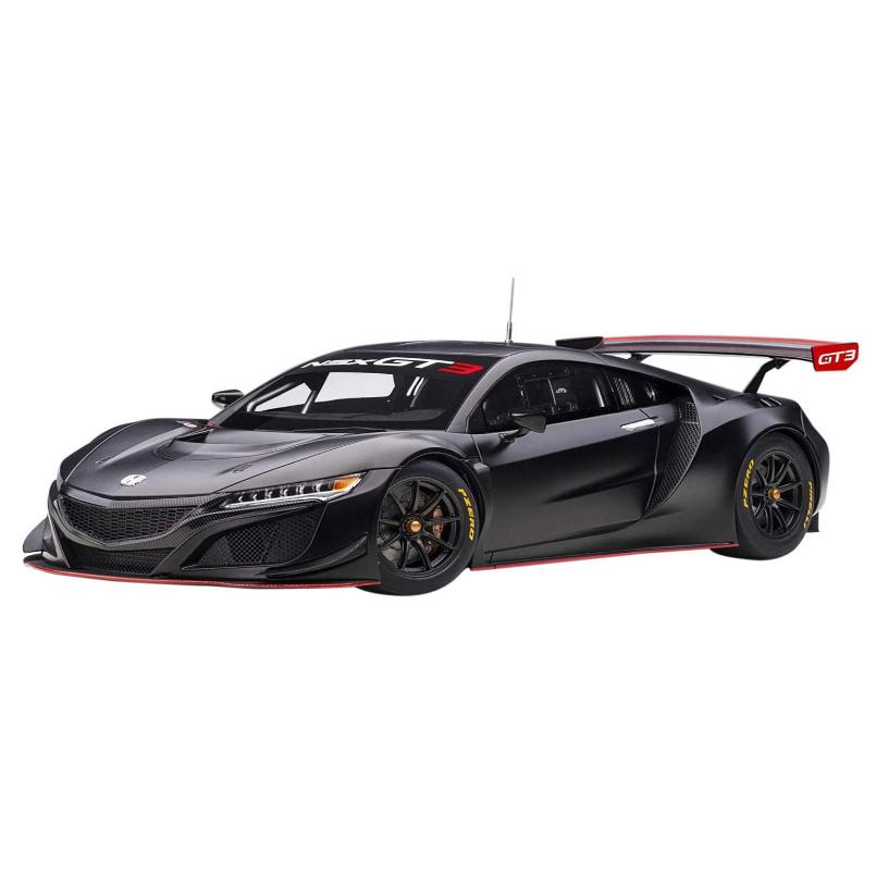 AUTOart 1/18 ホンダ NSX GT3 2018 マット・ブラック AUTOart 1/18 ホンダ NSX GT3 2018 マット・ブラック 完成品 81899