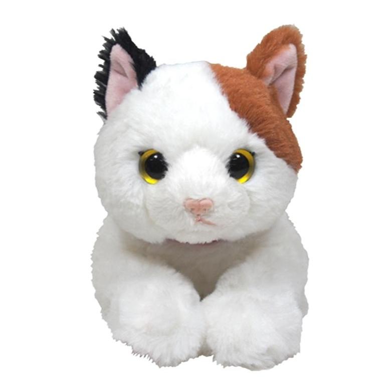 ひざねこ ぬいぐるみ ミケ Mサイズ 動物 アニマル 全長47cm｜furugakitoolstore｜02