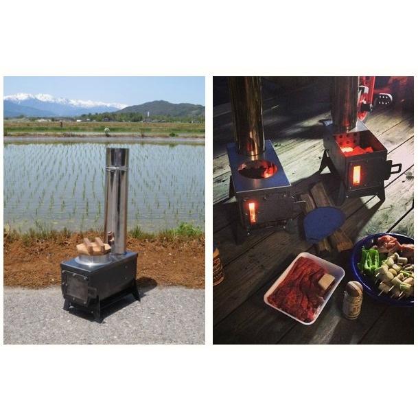 モキ製作所 MOKI 組立式無煙 俺のかまど MK6K : 古民家改修ふるよき