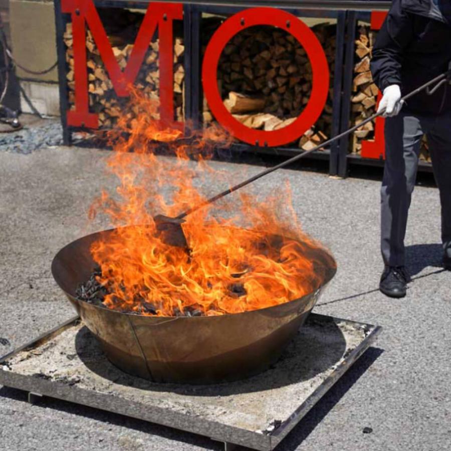 MOKI NO焼き棒 無煙炭火器 無煙 モキ製作所 炭化 土壌改良 焚き火 焼却 