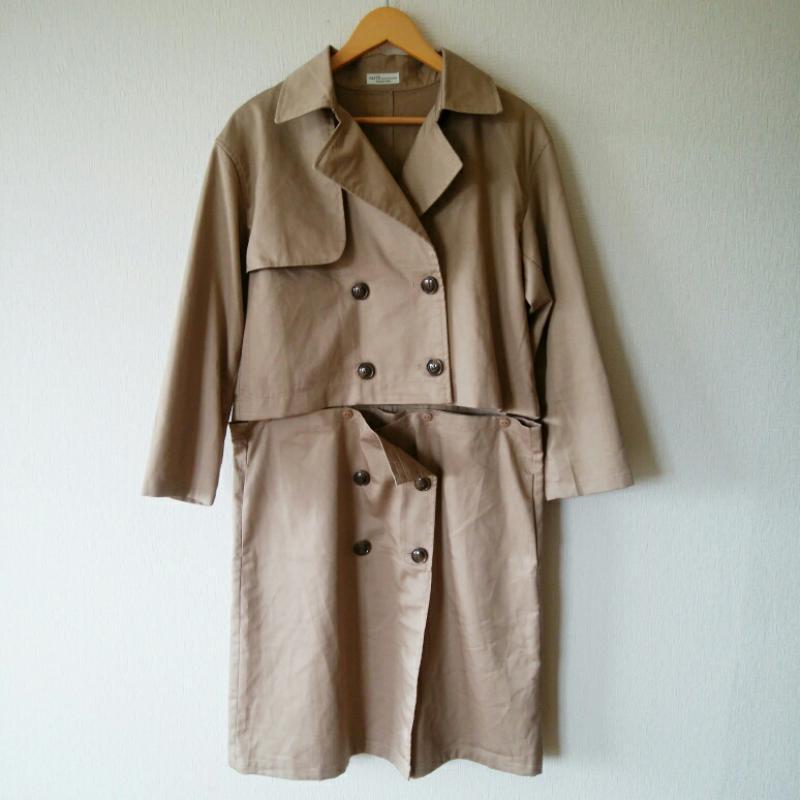 いいスタイル Earth Musicamp Ecology アースミュージックアンドエコロジー トレンチコート コート Coat