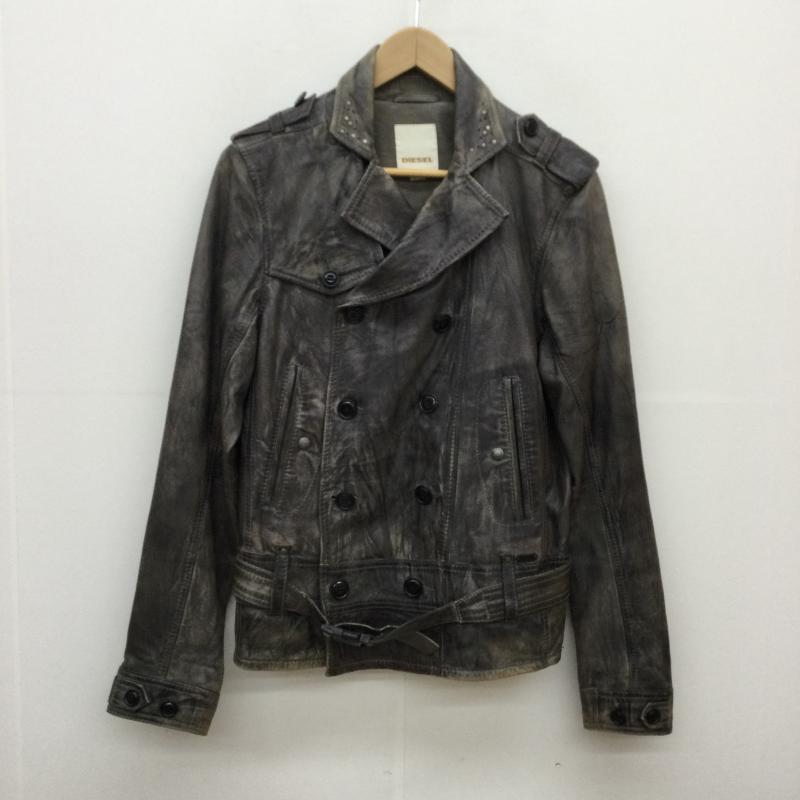 DIESEL ディーゼル レザージャケット ジャケット、上着 Jacket 羊革 DIESEL ディーゼル レザージャケット ジャケット、上着 Jacket 羊革