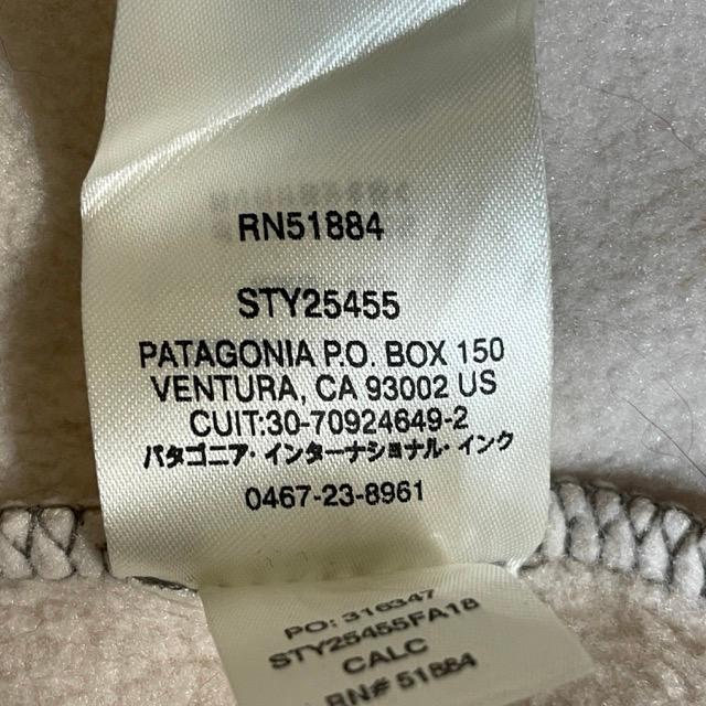 patagonia（パタゴニア） シンチラ スナップT フリースプルオーバー