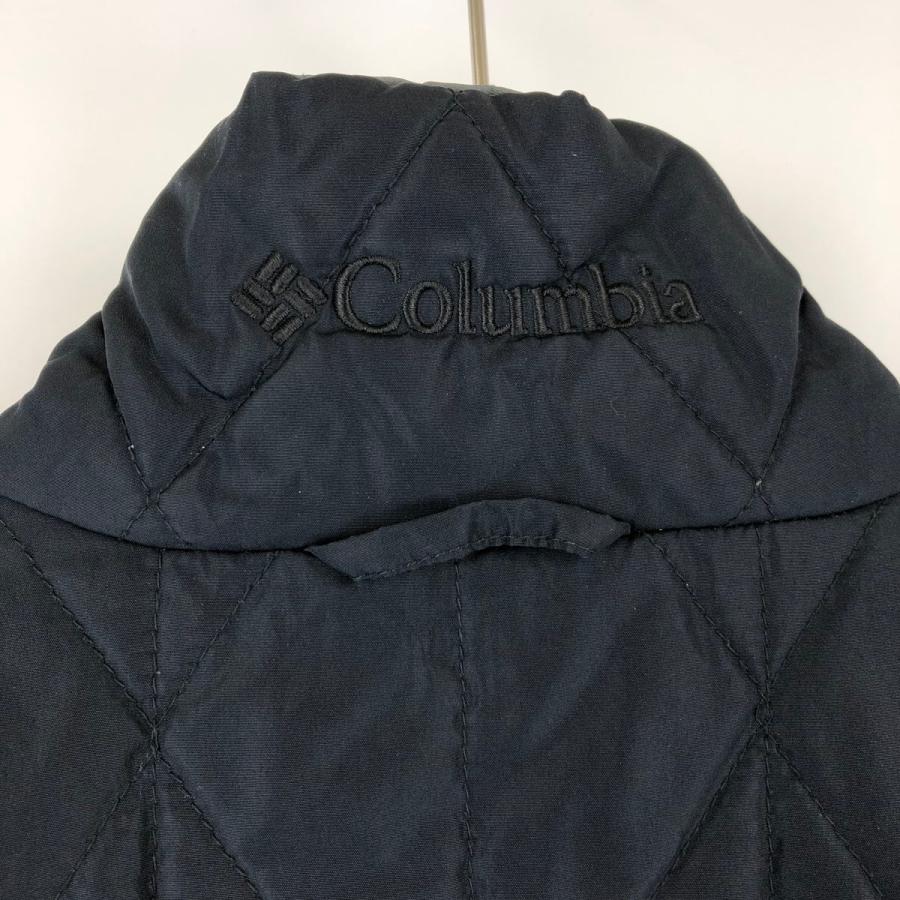 古着 Columbia コロンビア 中綿ジャケット リバーシブル 裏キルト 無地 グレー系 レディースM 中古 n013126｜furugiya-sun｜07