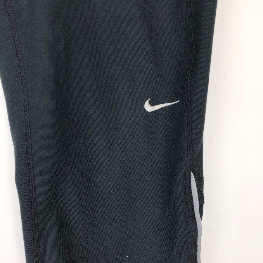 古着 NIKE ナイキ スポーツレギンス ショートタイツ ストレッチ DRI-FIT ブラック系 メンズL 中古 n016636｜furugiya-sun｜04