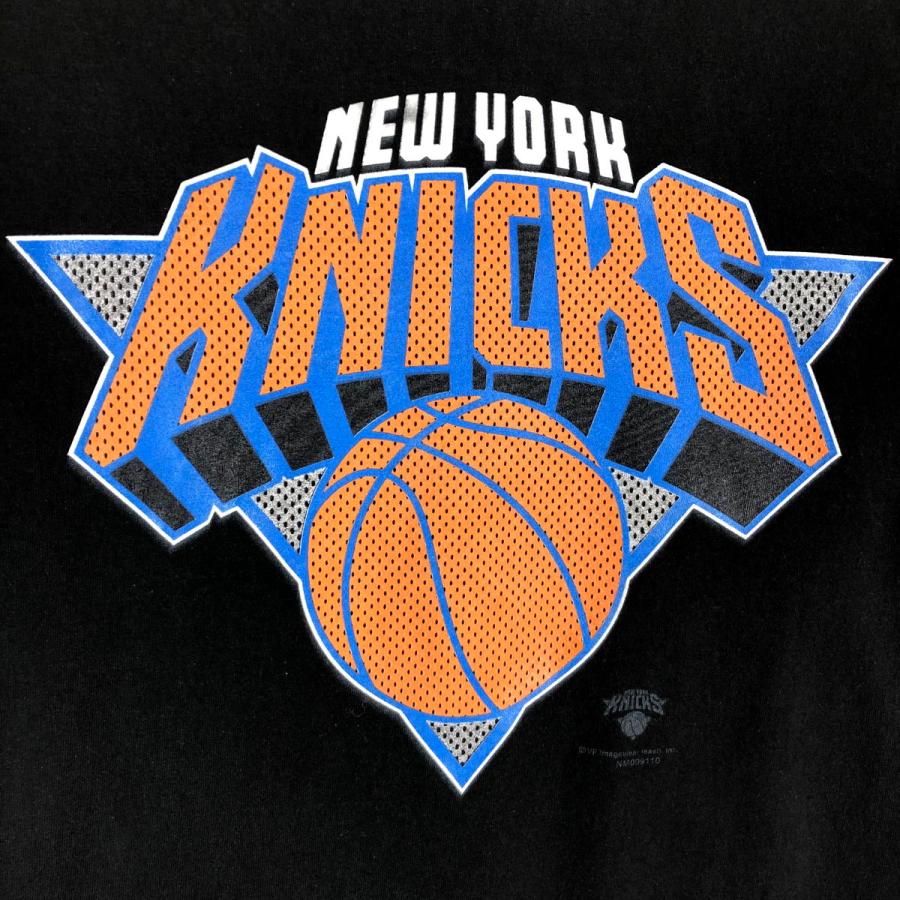 古着 ロゴプリントTシャツ NBA ニューヨーク・ニックス ブラック系 レディースM 中古 n017724｜furugiya-sun｜05