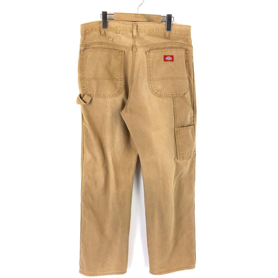 【古着】 Dickies ディッキーズ ペインターパンツ ダック素材 メキシコ製 ブラウン系 メンズW34 【中古】 n034031｜furugiya-sun｜08