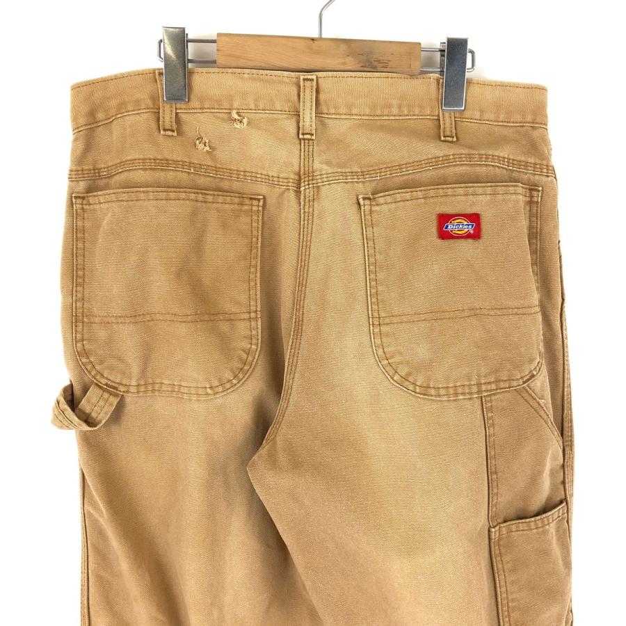 【古着】 Dickies ディッキーズ ペインターパンツ ダック素材 メキシコ製 ブラウン系 メンズW34 【中古】 n034031｜furugiya-sun｜09