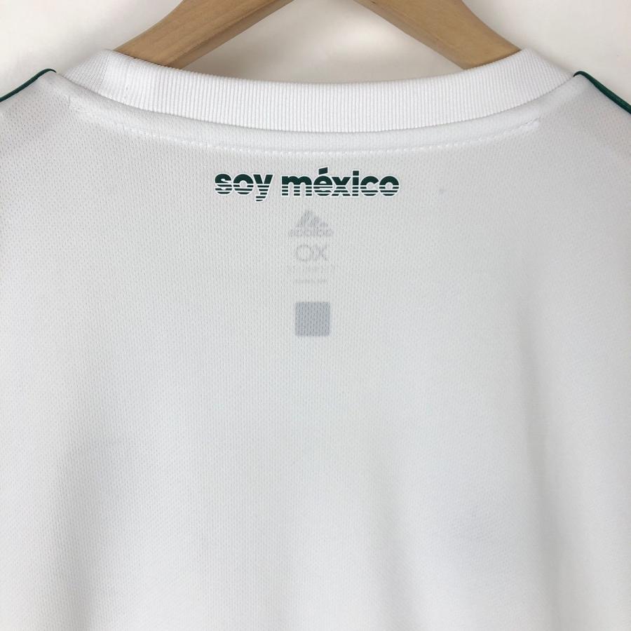 【古着】 adidas アディダス ゲームシャツ soy MEXICO サッカー ホワイト系 メンズL 【中古】 n044063｜furugiya-sun｜06