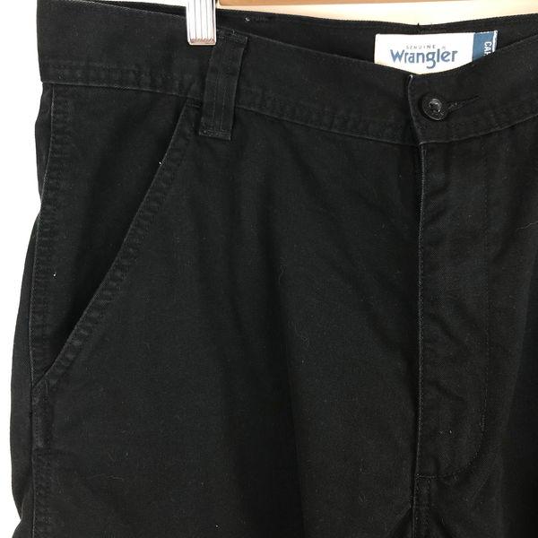 【古着】 Wrangler ラングラー ショートパンツ カーゴショーツ ブラック系 メンズW35 【中古】 n045630｜furugiya-sun｜02