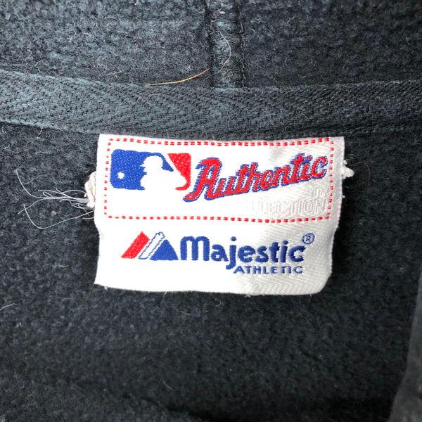 【古着】 MAJESTIC パーカー MLB サンフランシスコ ジャイアンツ ブラック系 レディースXL 【中古】 n050493｜furugiya-sun｜03