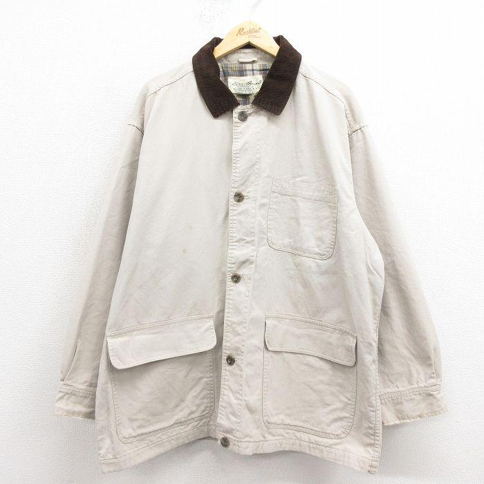 Eddie Bauer（エディーバウアー） XL/古着 長袖 カバーオール メンズ