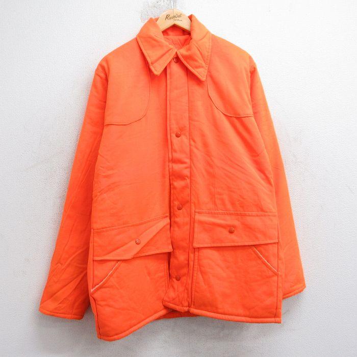 20%OFF】L/古着 長袖 ハンティング ジャケット メンズ 80年代 80s