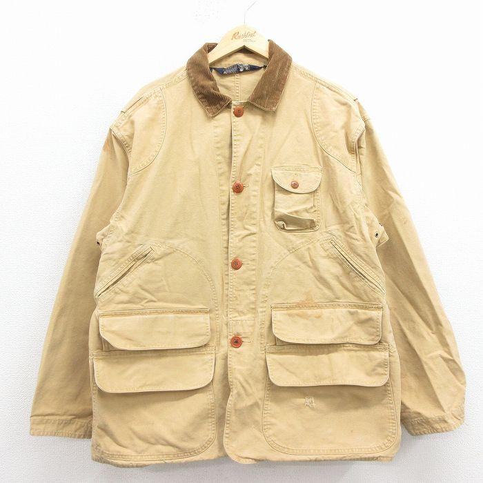 XL/古着 ラルフローレン 長袖 ブランド ハンティング ジャケット