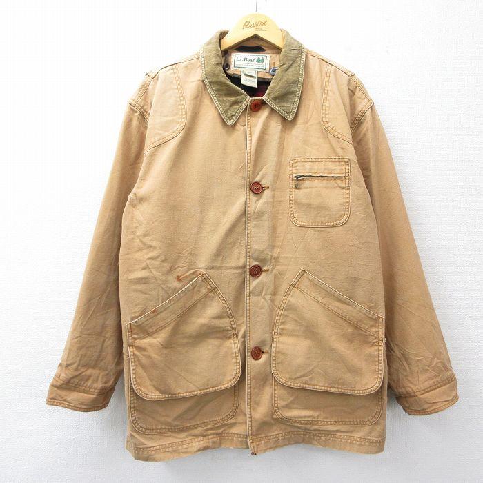 L.L.Bean（エルエルビーン） XL/古着 長袖 ハンティング ジャケット