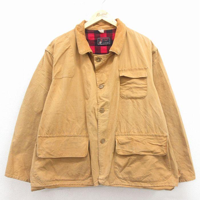 70〜80s ハンティングジャケット L〜XL イタリア製 XL/古着 レッドヘッド 長袖 ハンティング ジャケット メンズ 80年代