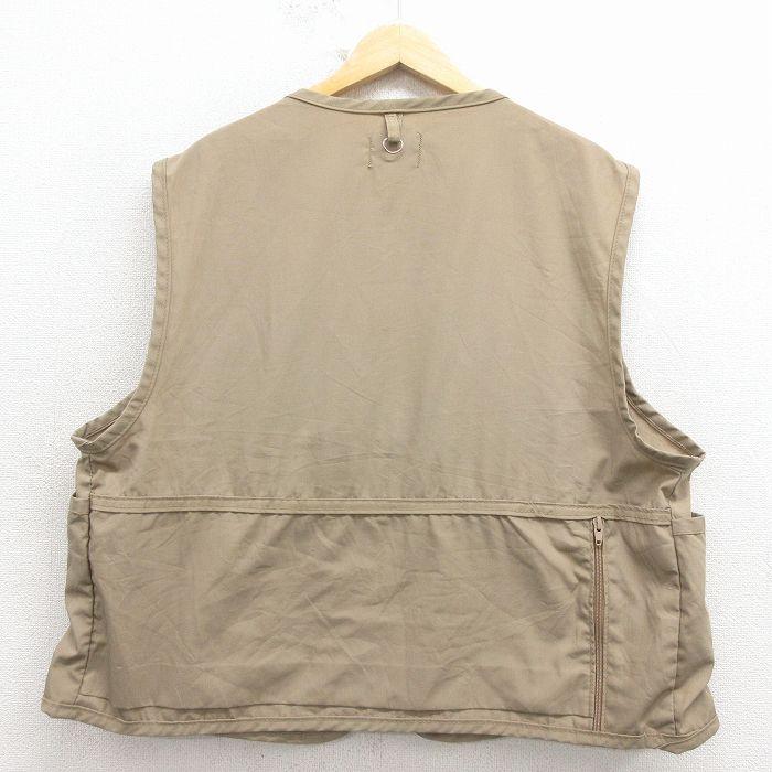 XL/古着 SAFTBAK ハンティング ベスト メンズ 90年代 90s 大きいサイズ 