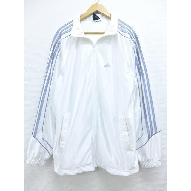 L 古着 ジャージ アディダス Adidas 白 ホワイト 19jul11 中古 メンズ アウター トラック ジャケット Jern 古着屋rushout 通販 Yahoo ショッピング