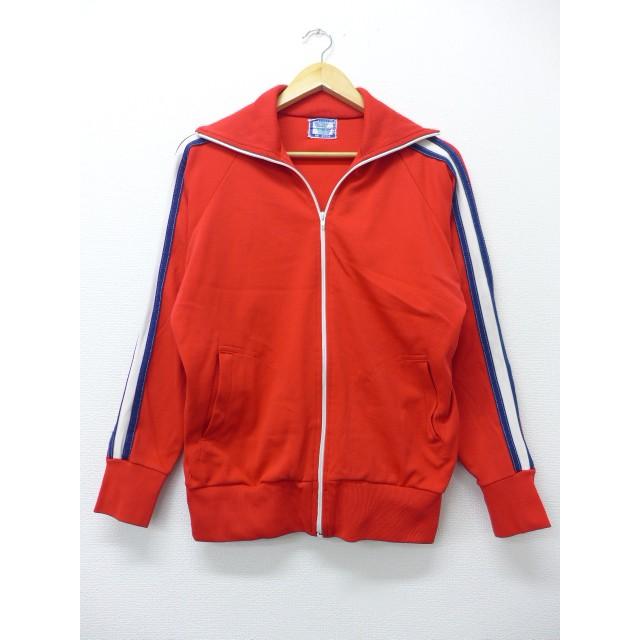 M 古着 ジャージ 赤 レッド ライン 19aug26 中古 メンズ アウター トラックジャケット Jern 古着屋rushout 通販 Yahoo ショッピング