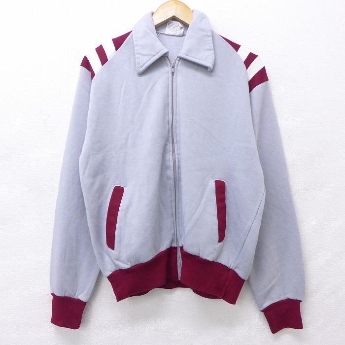 M 古着 長袖 ジャージ 80s グレー他 nov02 中古 メンズ アウター トラックジャケット Jern 古着屋rushout 通販 Yahoo ショッピング