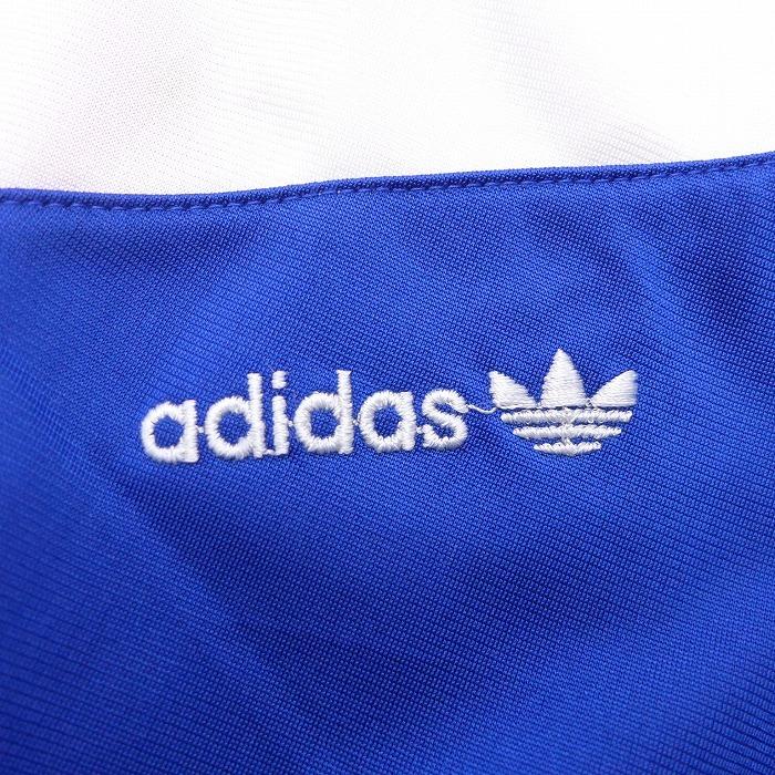 クリアランス 古着 長袖 ジャケット 90年代 90s アディダス Adidas ワンポイントロゴ リーフ トレフォイル マルチカラー 大きいサイズ ラグラン 紺 ネ 春バーゲン Centrodeladultomayor Com Uy
