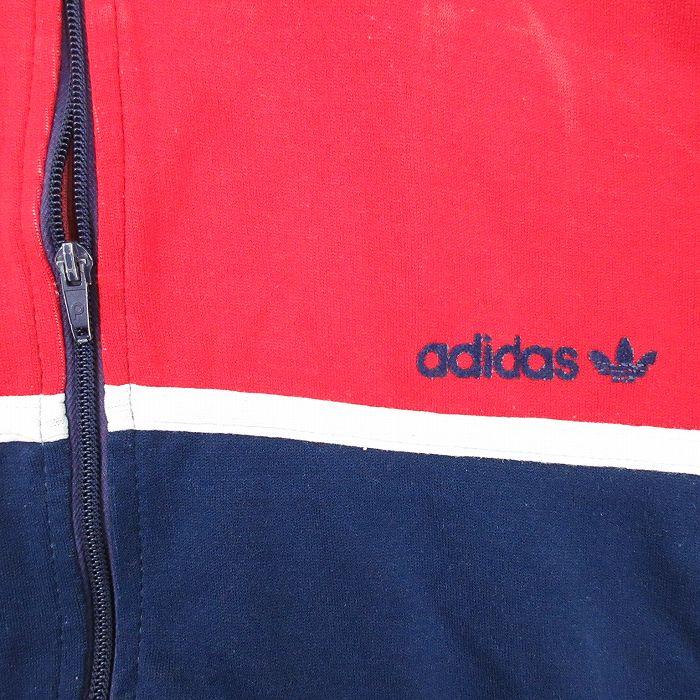 adidas（アディダス） L/古着 長袖 ジャージ メンズ 80年代 80s ワン