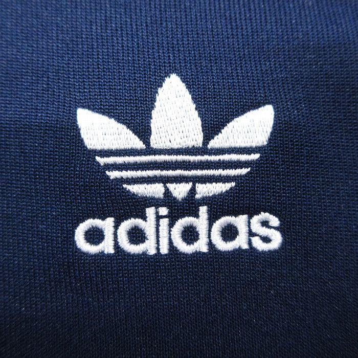 adidas（アディダス） M/古着 長袖 ジャージ メンズ ワンポイントロゴ