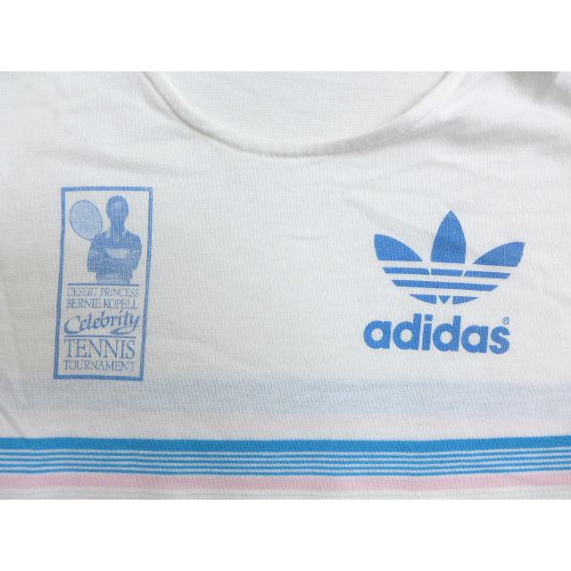 古着 キッズ 子供服 ビンテージ Tシャツ アディダス Adidas テニス 白 ホワイト Spe 18aug24 Lba 古着屋rushout 通販 Yahoo ショッピング