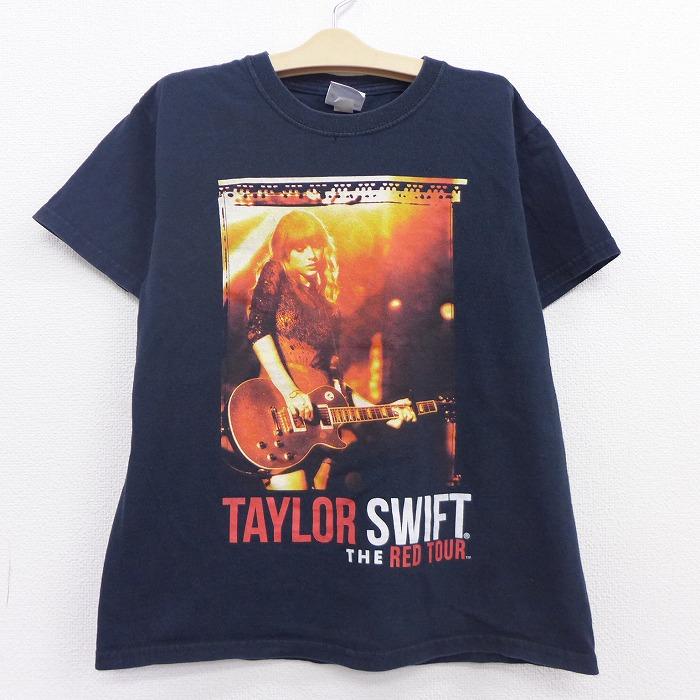 古着 キッズ 子供服 半袖 ビンテージ ロック バンド Tシャツ 00s テイラースウィフト コットン クルーネック 黒 ブラック aug24 Lba 古着屋rushout 通販 Yahoo ショッピング