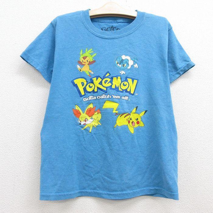 古着 長袖 00s Tシャツ アニメ キッズ ゲーム ニンテンドー バクフー ビンテージ ピカチュウ ボーイズ ポケットモンスター ポケモン 子供服 時間指定不可 ビンテージ