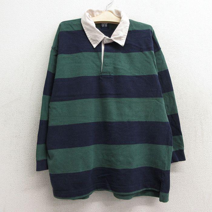 古着 ギャップ GAP 長袖 ラガー シャツ キッズ ボーイズ 子供服 90s 
