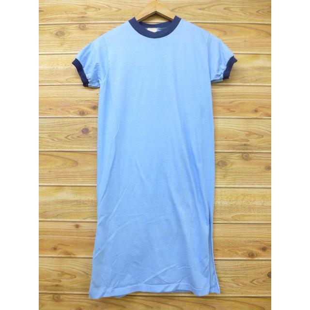 古着 ビンテージ Tシャツ ワンピース 無地 水色 リンガー 18may10 中古 Ldr 古着屋rushout 通販 Yahoo ショッピング