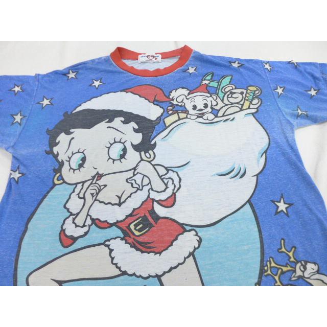 古着 ビンテージ Tシャツ ワンピース ベティちゃん ベティーブープ 青 ブルー 霜降り Spe 18aug21 中古 Ldr 古着屋rushout 通販 Yahoo ショッピング