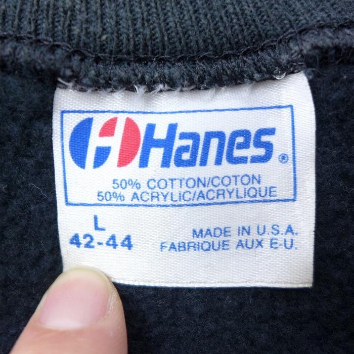 古着 レディース 長袖 スウェット 80s ヘインズ Hanes トナカイ