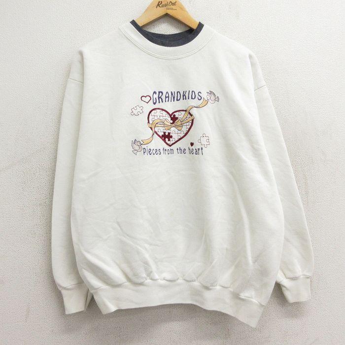 古着 長袖 ケーブル ニット カーディガン レディース 90年代 90s