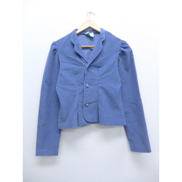 古着 レディース ジャケット コーデュロイ ショート丈 水色 18dec07 中古 アウター ジャンパー ブルゾン Lou 古着屋rushout 通販 Yahoo ショッピング