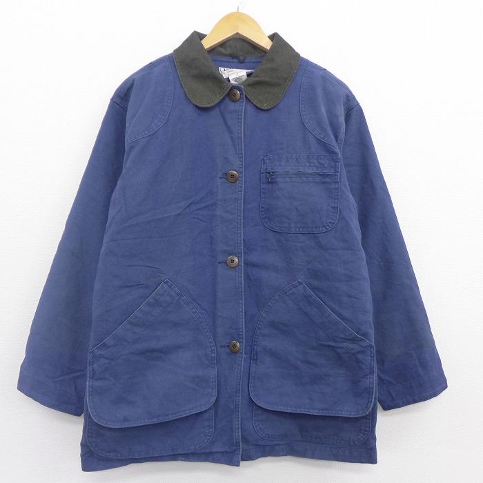 古着 レディース 長袖 ハンティング ジャケット カバーオール 90s 