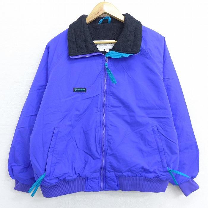 古着 レディース 長袖 ジャケット 90s コロンビア Columbia ワンポイントロゴ ラグラン 紫 パープル 内側フリース 21jan26 中古 アウター ジャンパー ブルゾン Lou1937 古着屋rushout 通販 Yahoo ショッピング